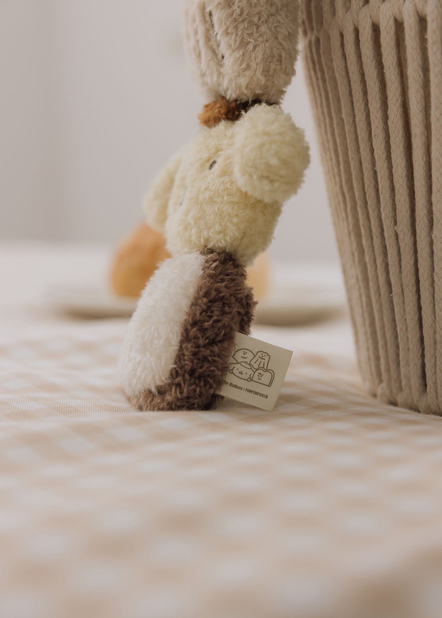 【The Butters x Pompompurin】Classic Best Friends Plush Charm Keychain