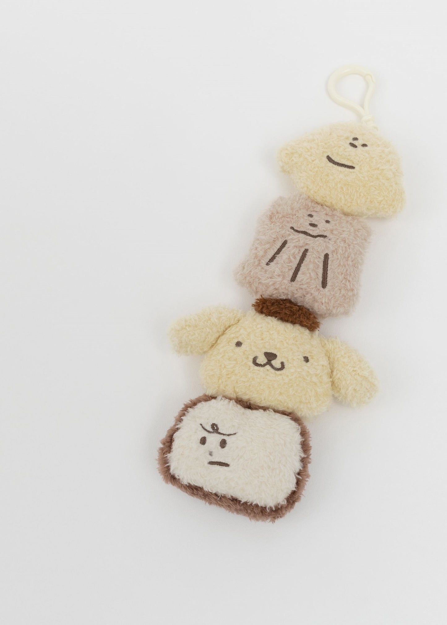 【The Butters x Pompompurin】Classic Best Friends Plush Charm Keychain
