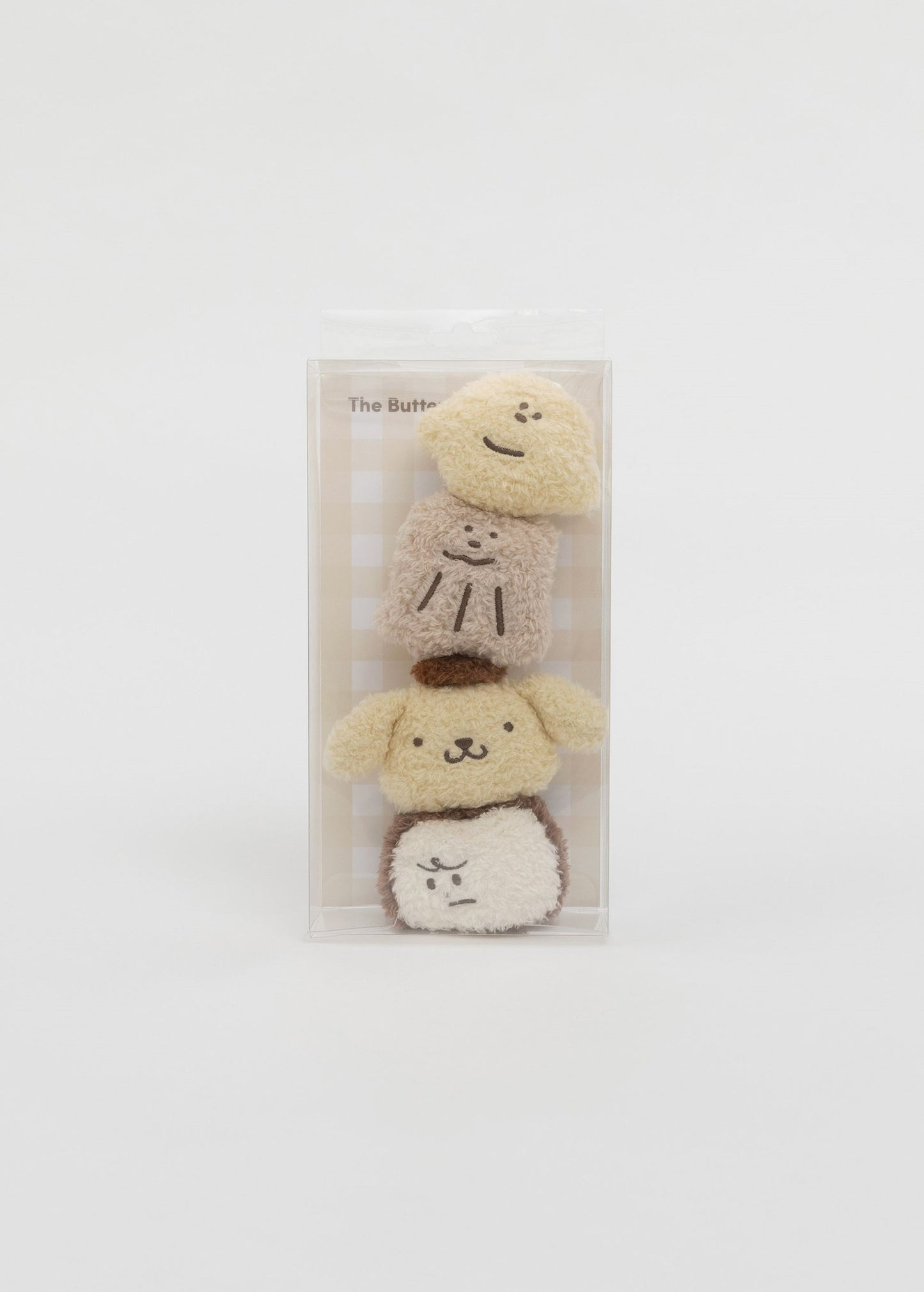 【The Butters x Pompompurin】Classic Best Friends Plush Charm Keychain