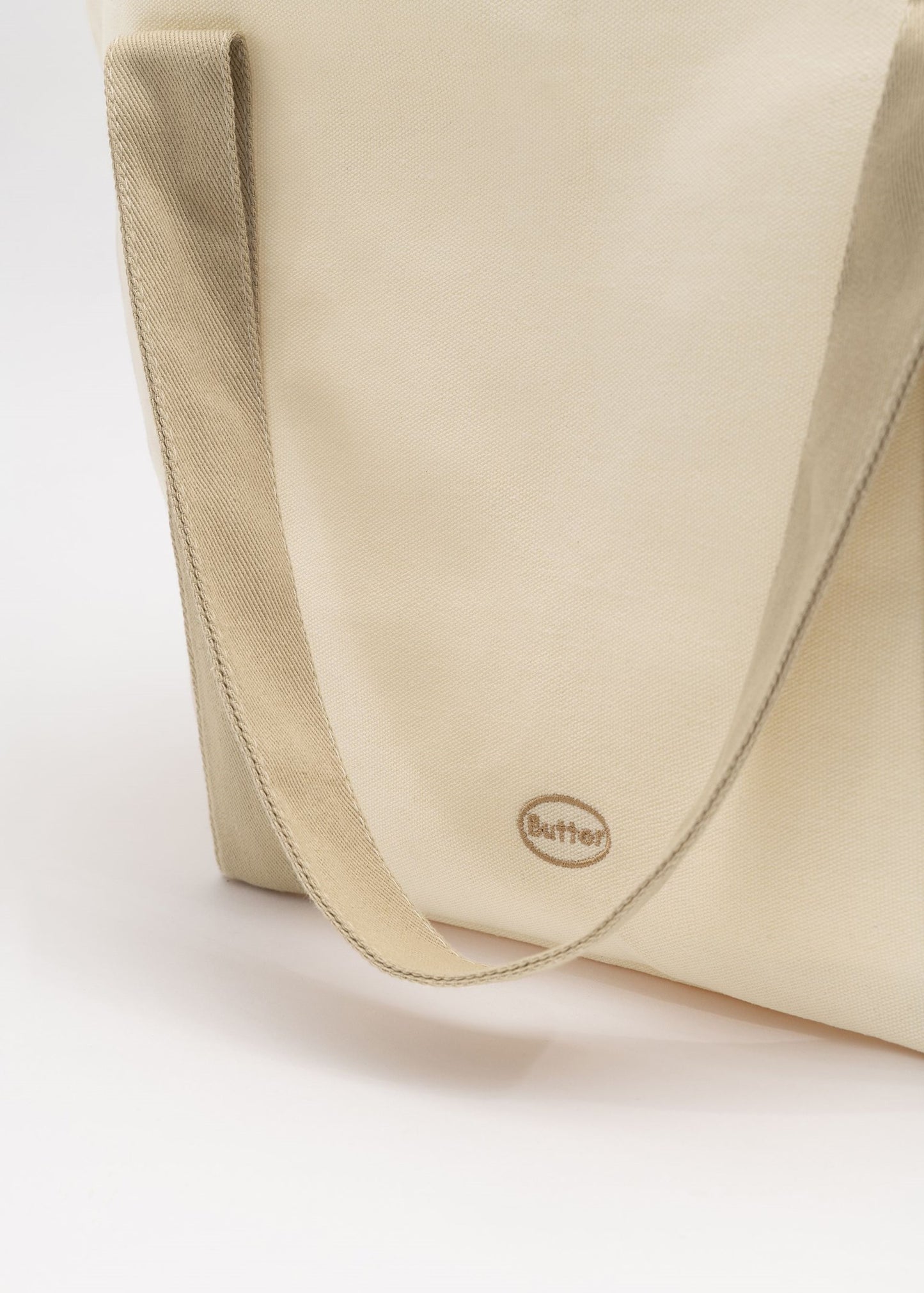 Butter Summer Boat-Shaped Large Tote Bag