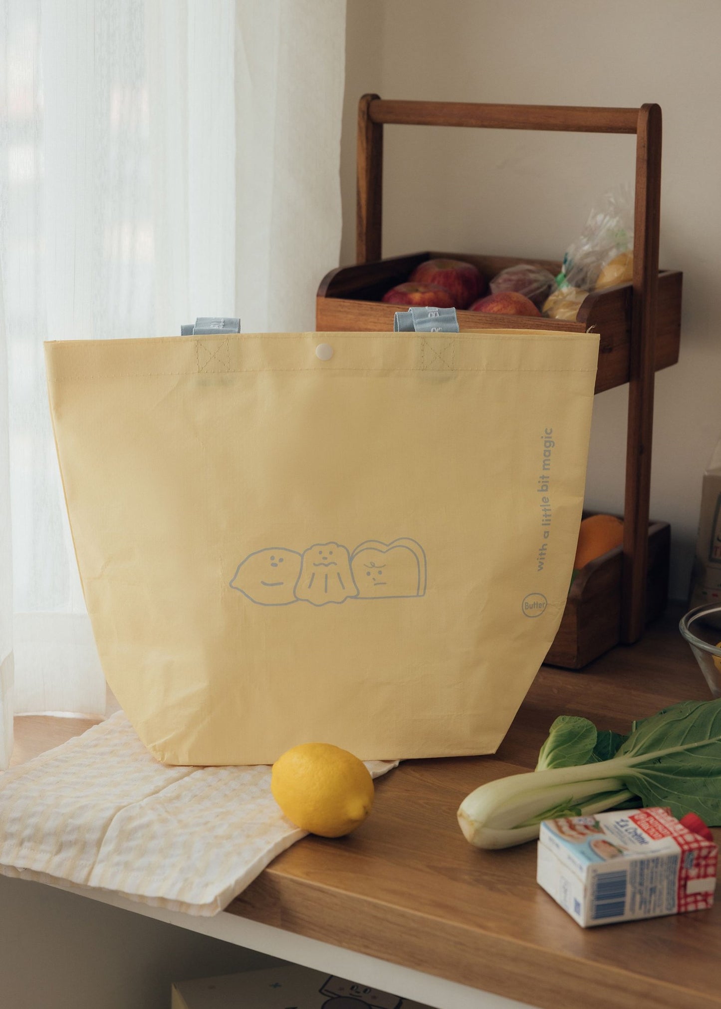 Butter Supermarket Shopping Tote Bag (Small)