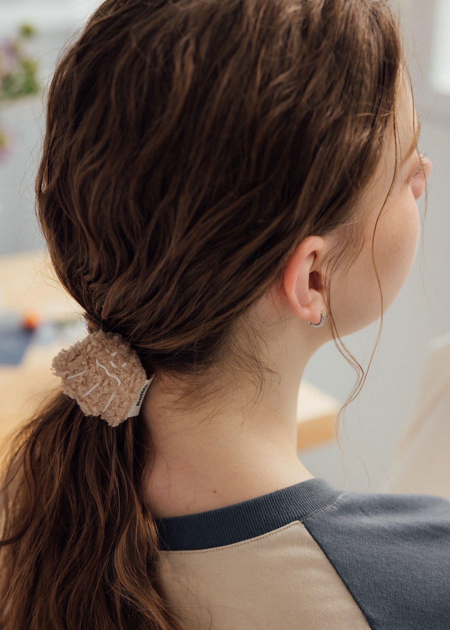 Canelé-Shaped Hair Tie