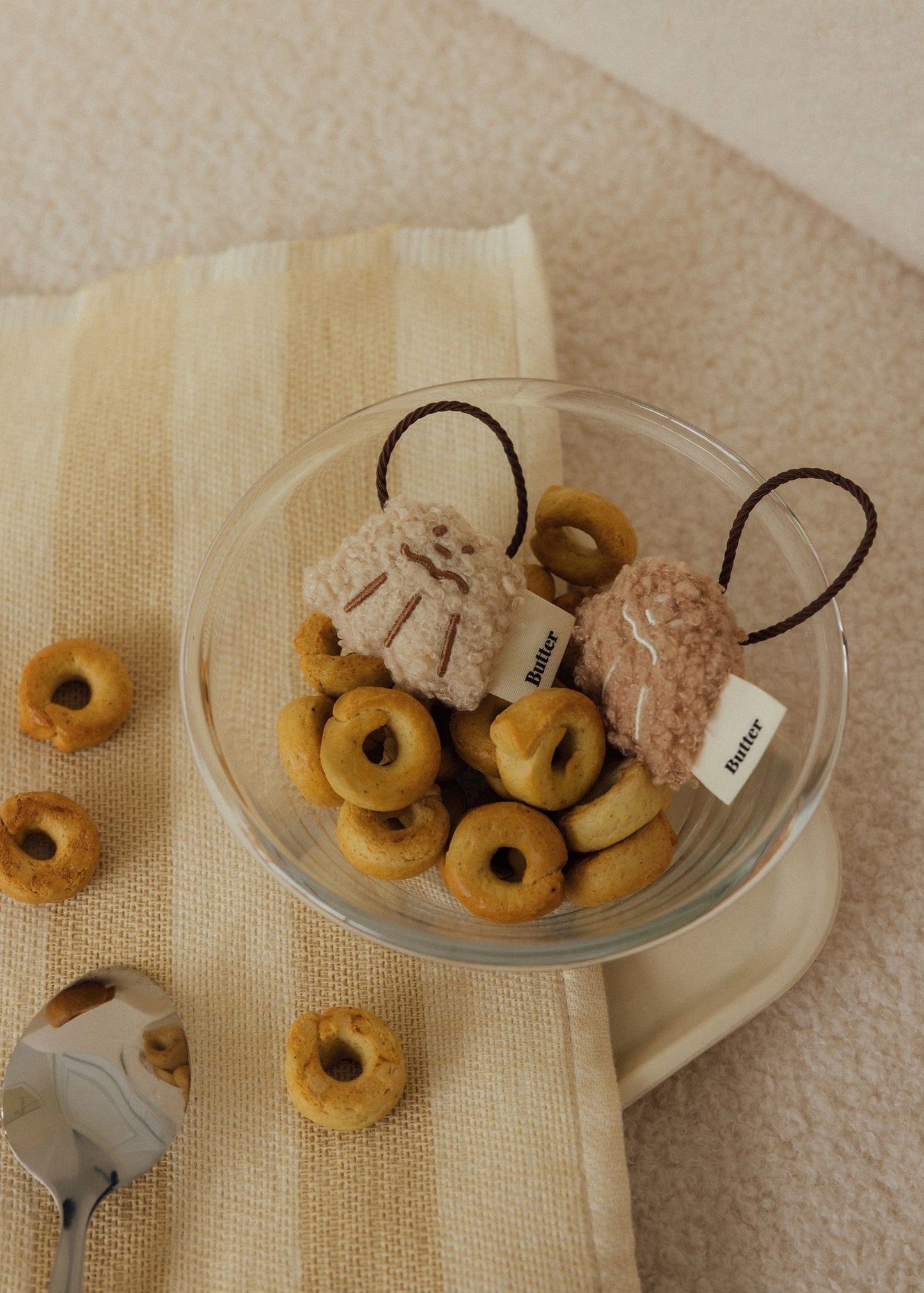 Canelé-Shaped Hair Tie