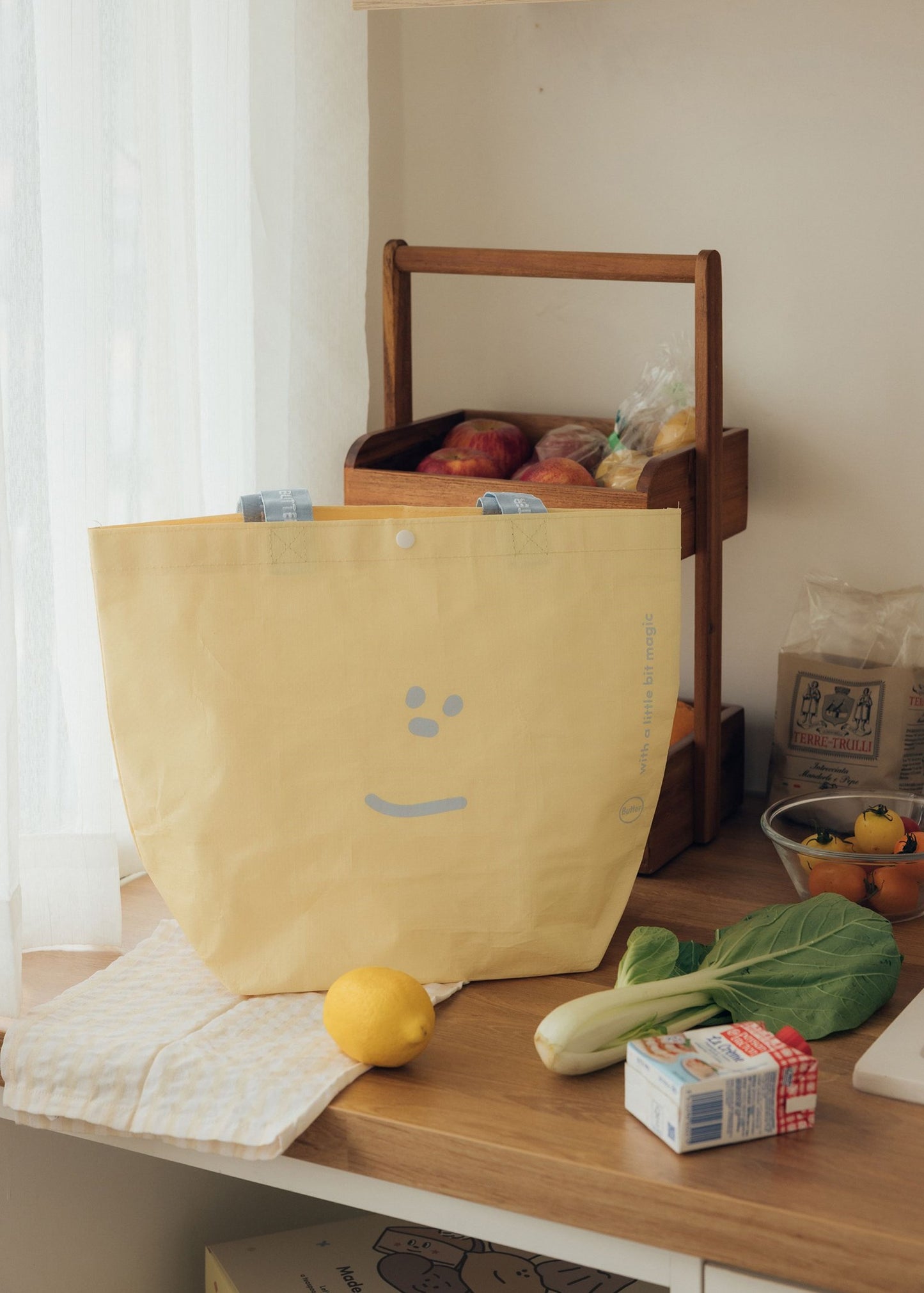 Butter Supermarket Shopping Tote Bag (Small)