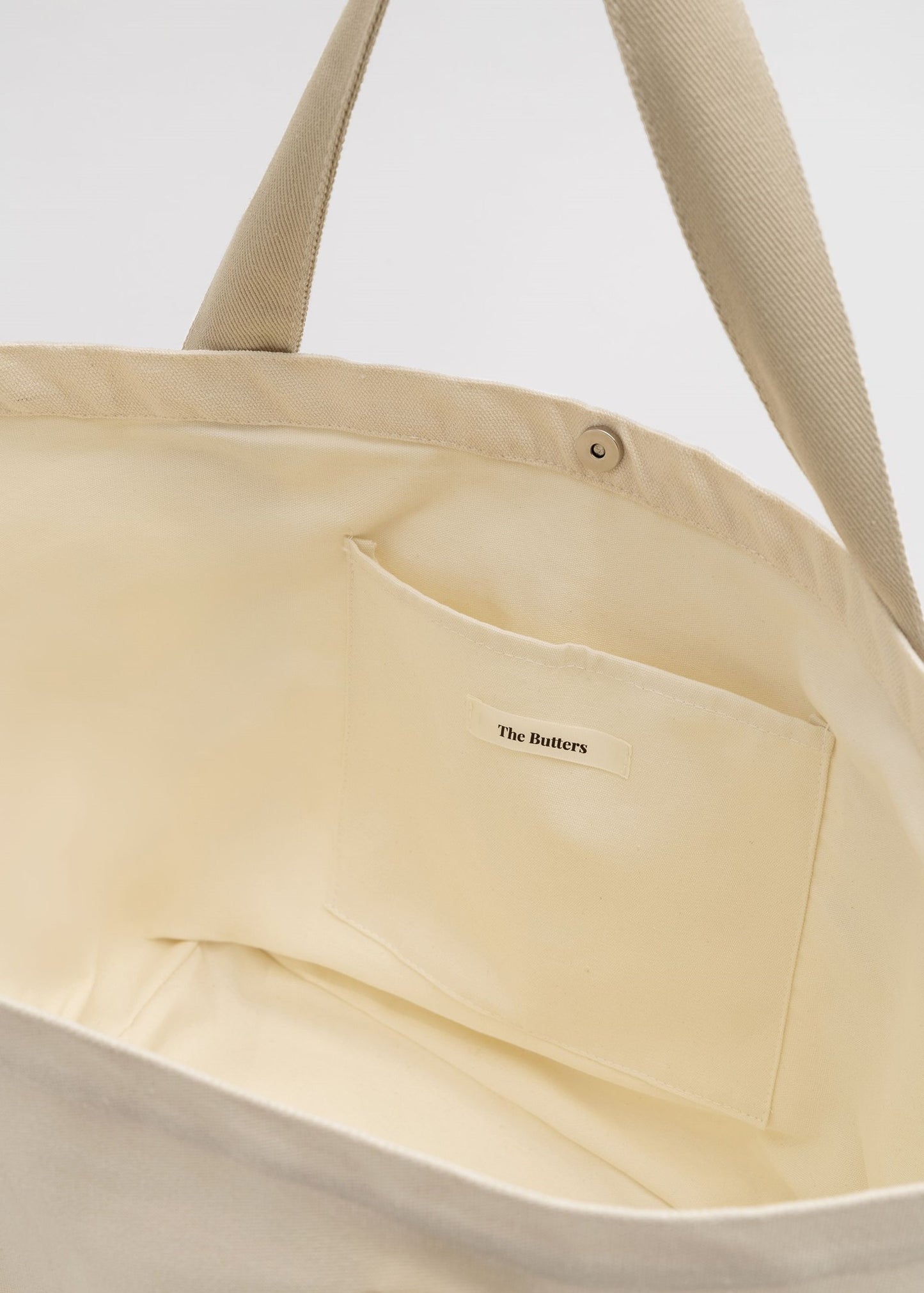 Butter Summer Boat-Shaped Large Tote Bag