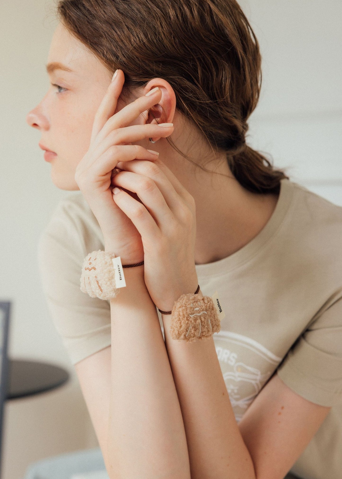 Canelé-Shaped Hair Tie