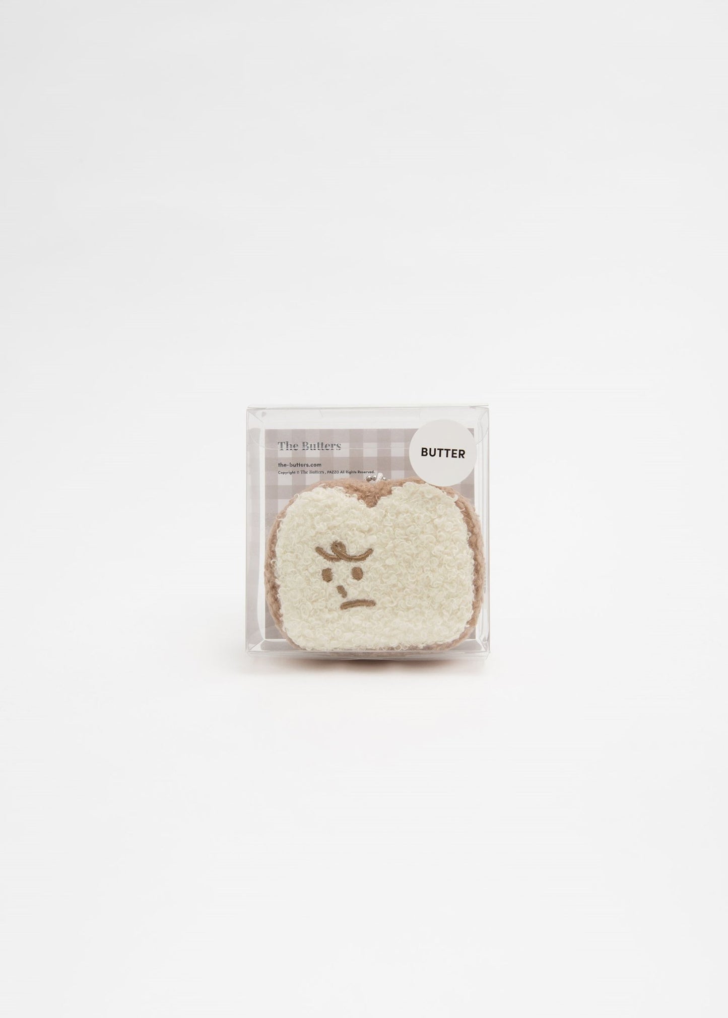 BUTTER Fluffy Mr. Toast Keychain