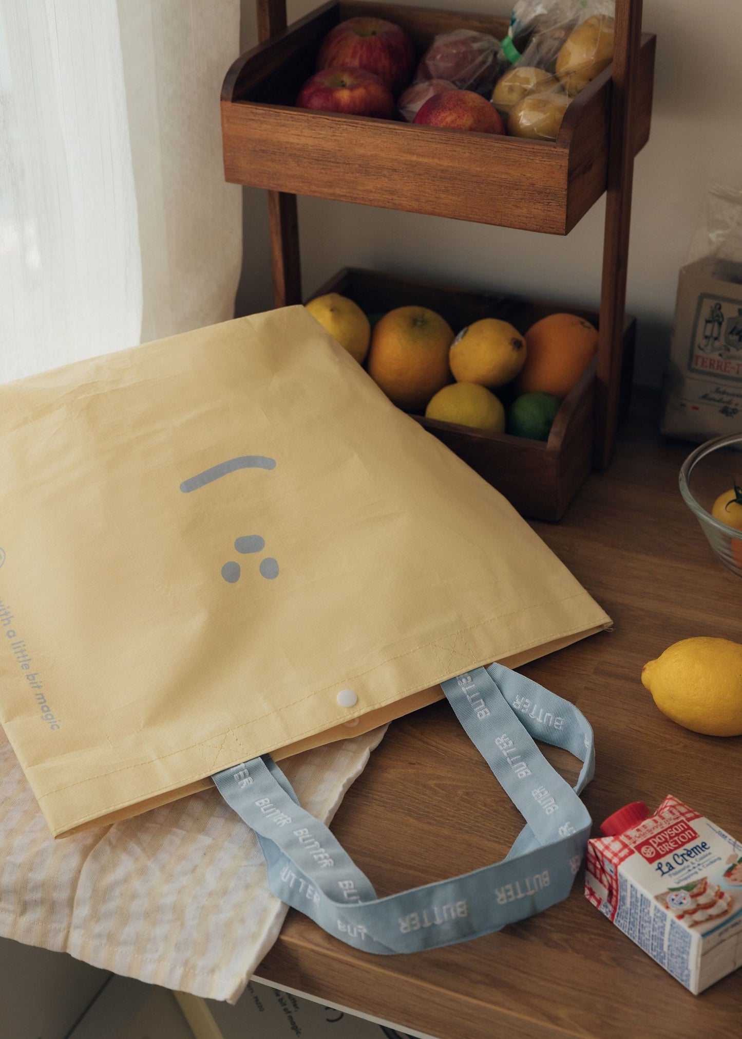 Butter Supermarket Shopping Tote Bag (Small)