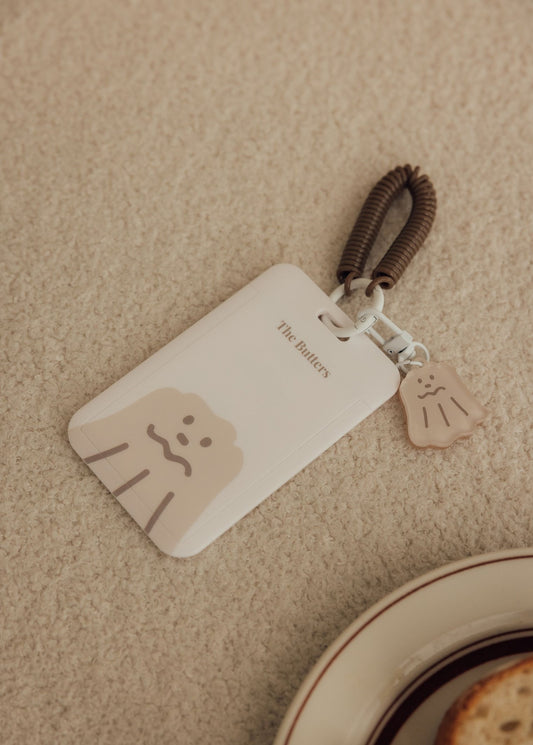 The Butters Acrylic Badge Holder Keychain