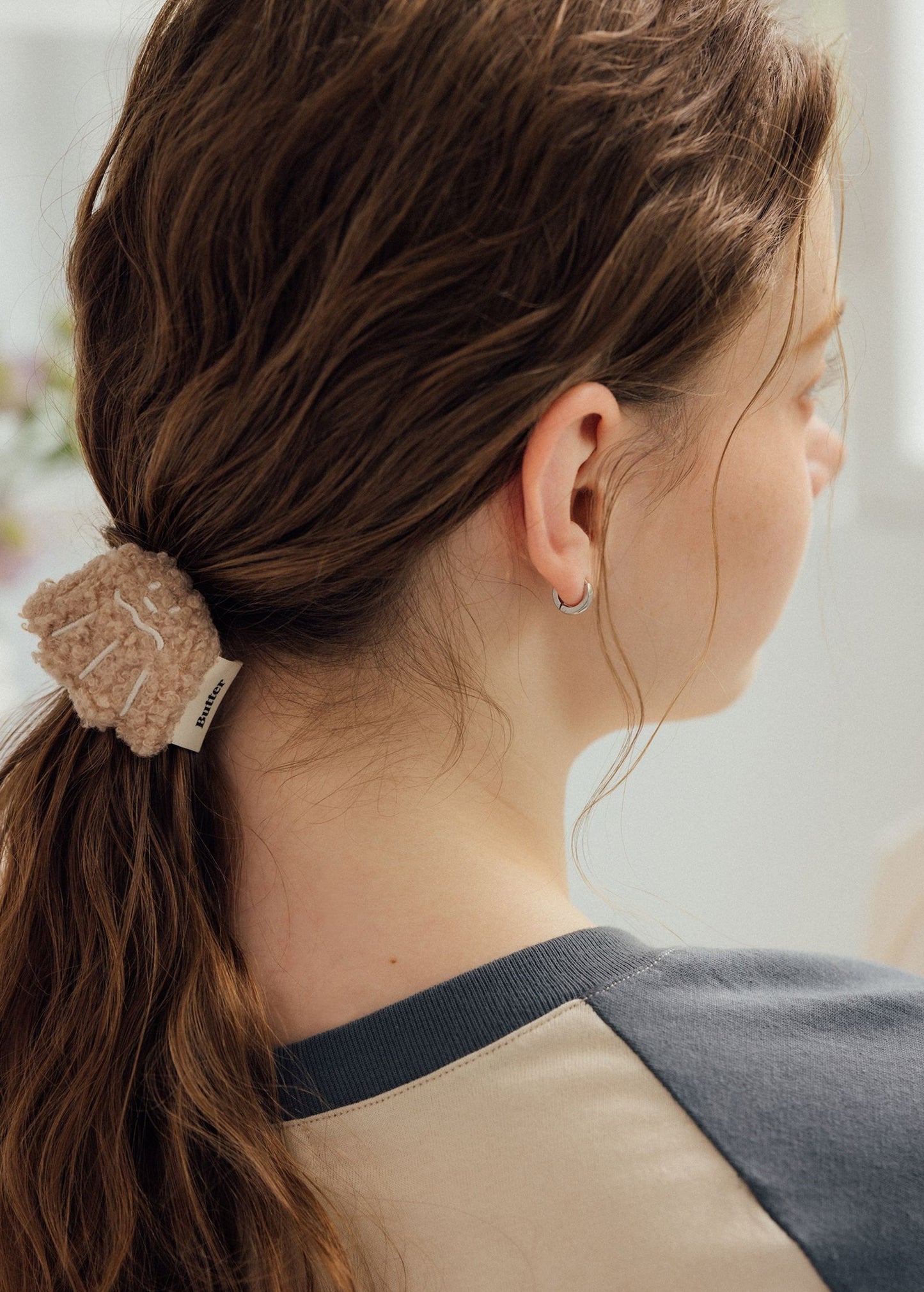 Canelé-Shaped Hair Tie